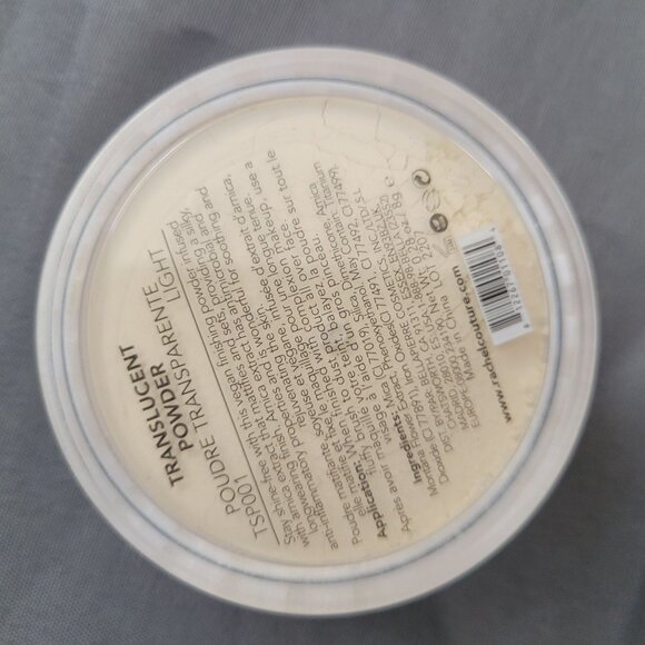 Rachel Couture Translucent Powder Light 0.35 Oz - Picture 2 of 2